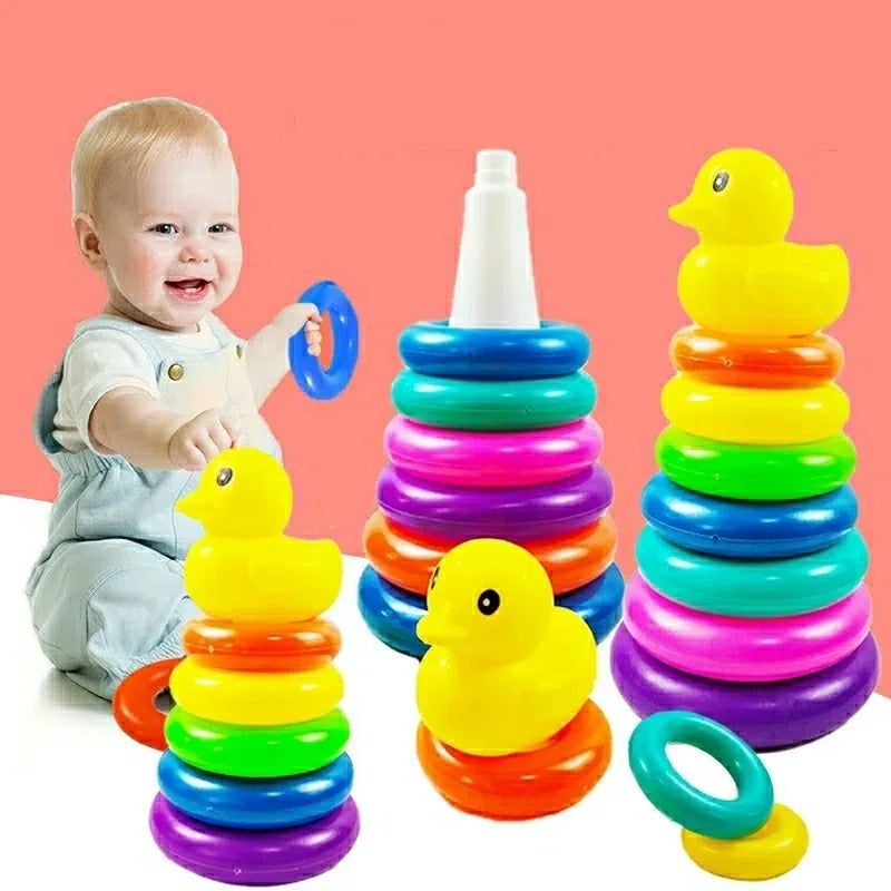 Montessori Babyspeelgoed Rolling Ball Tower