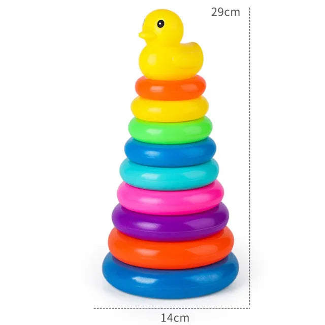 Montessori Babyspeelgoed Rolling Ball Tower