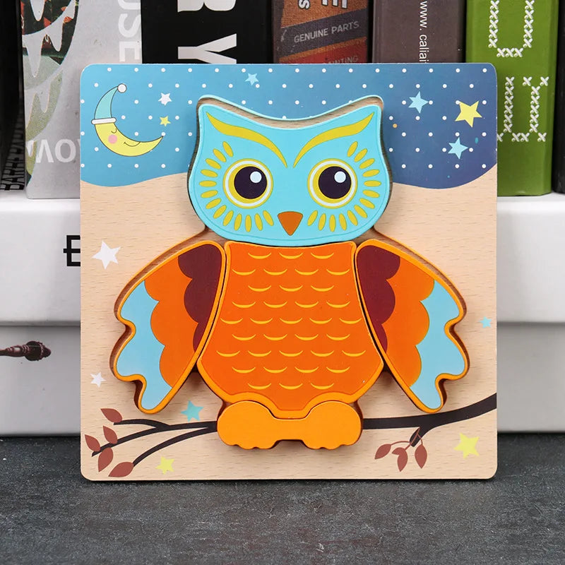 Montessori Houten Puzzel