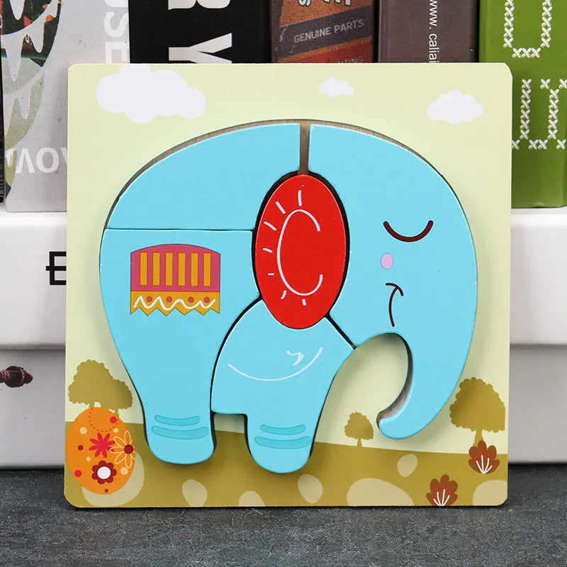 Montessori Houten Puzzel